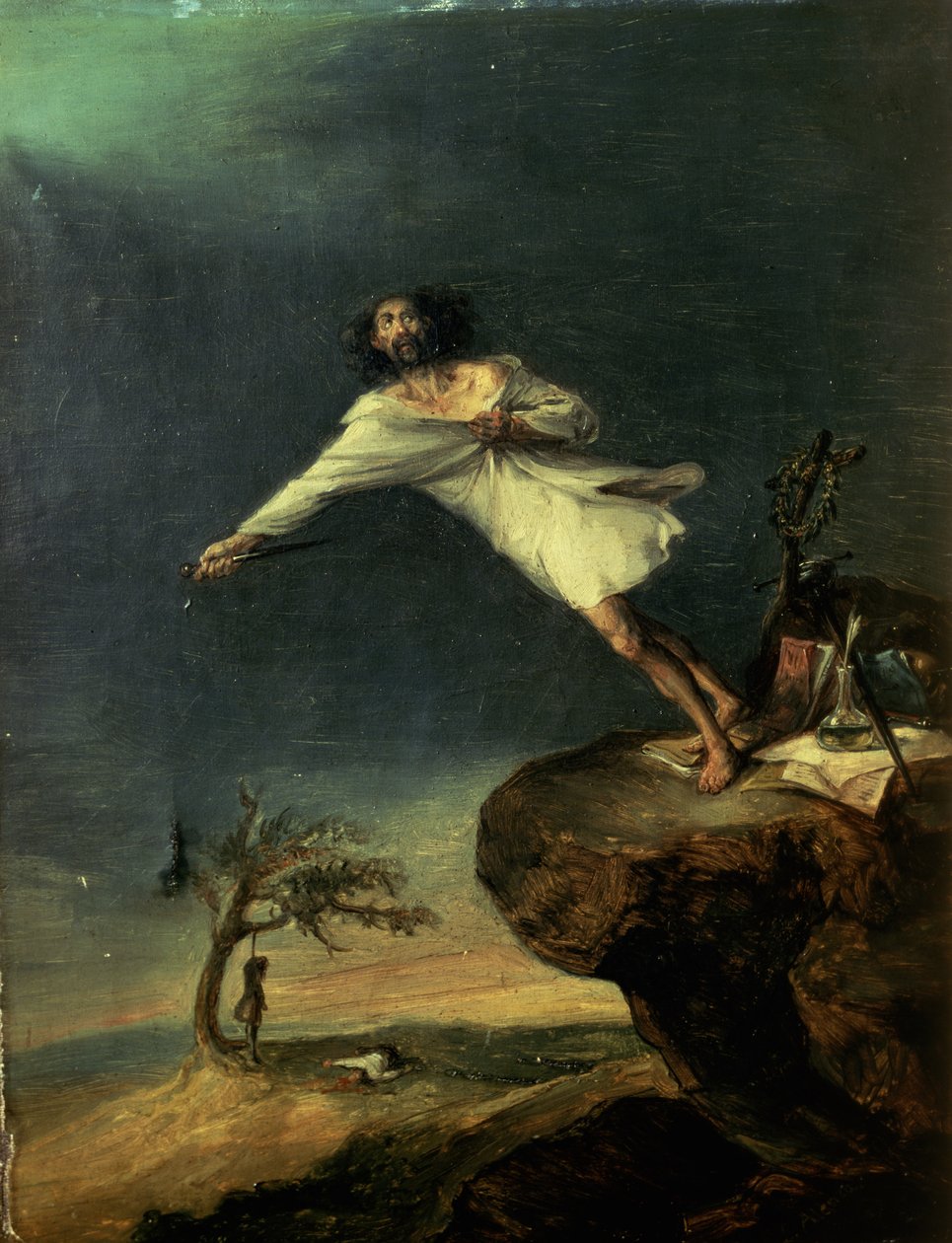 Le Suicide - Leonardo Alenza