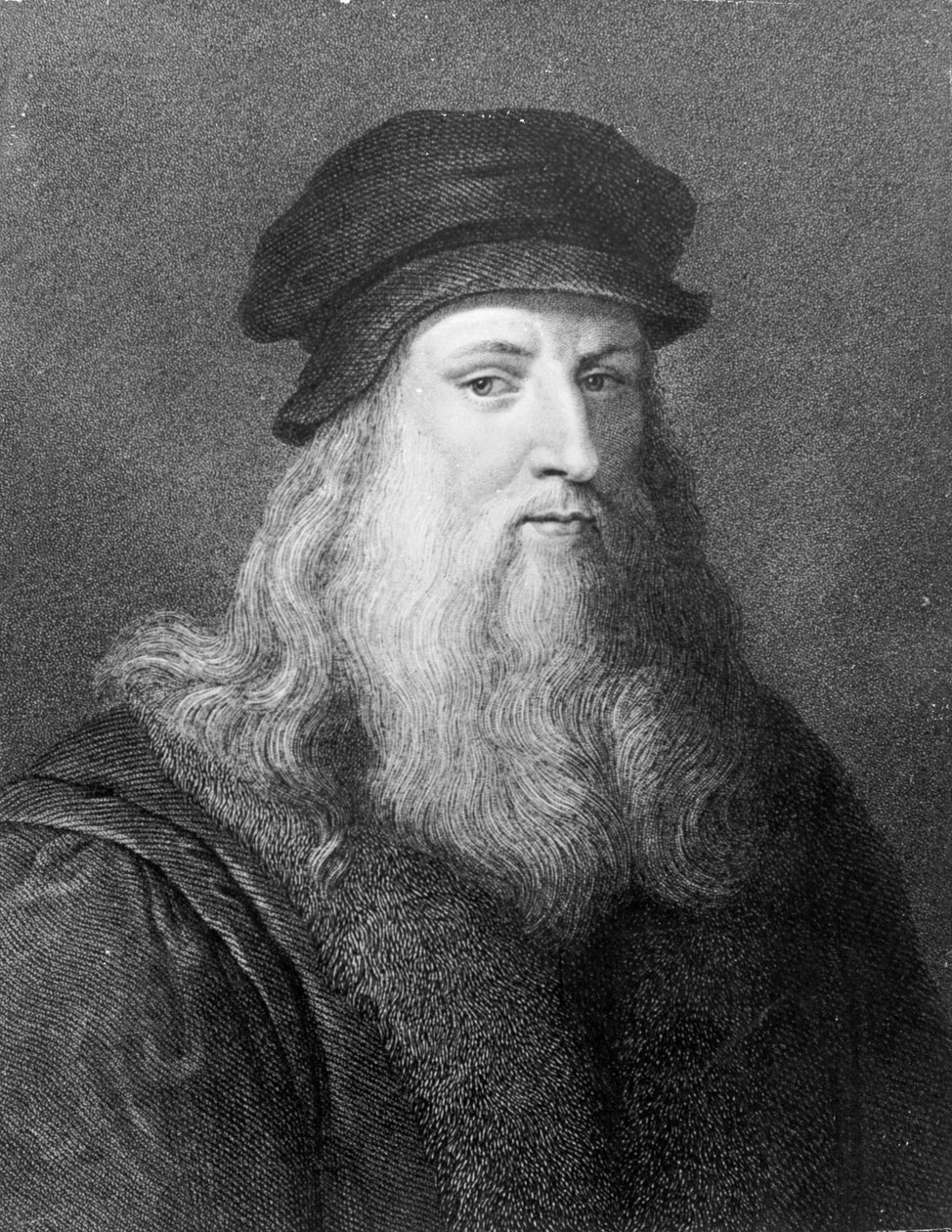 Leonardo da Vinci, gravé par Raphael Morghen, 1817 - Leonardo da Vinci