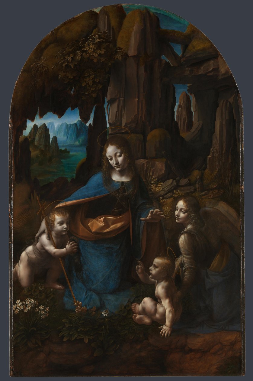 La Vierge aux rochers - Leonardo da Vinci