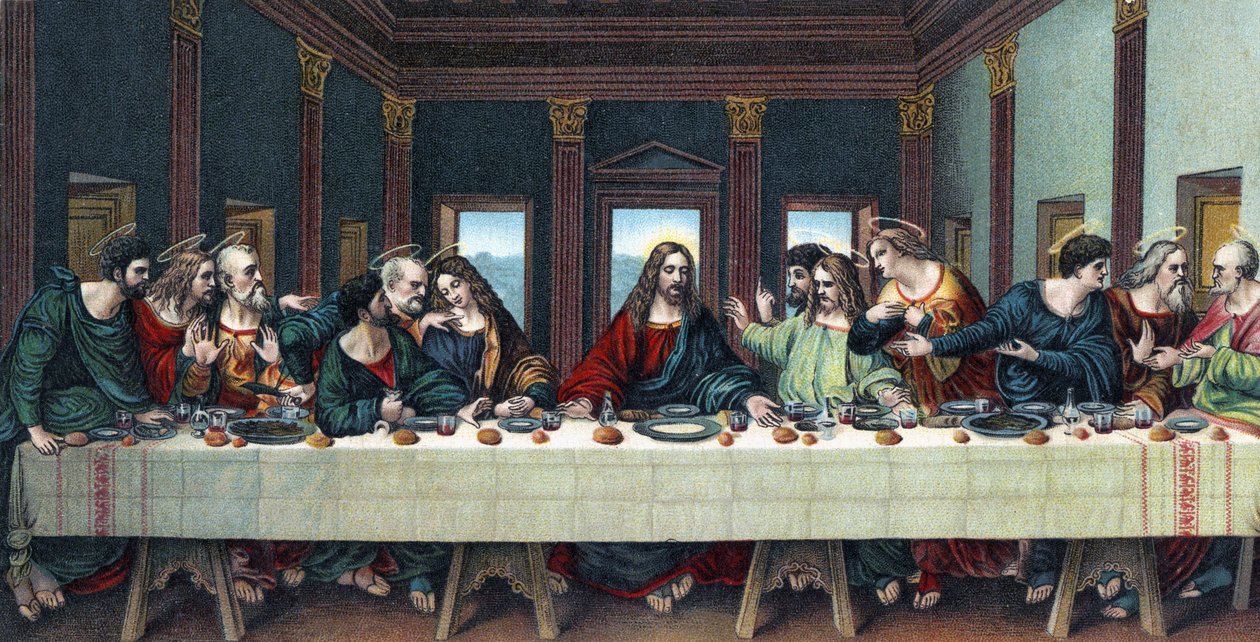 La Cène - Nouveau Testament - Leonardo da after Vinci