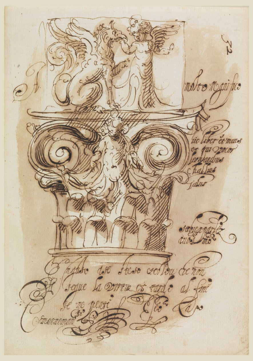 Conception pour un chapiteau - Leonardo Scaglia