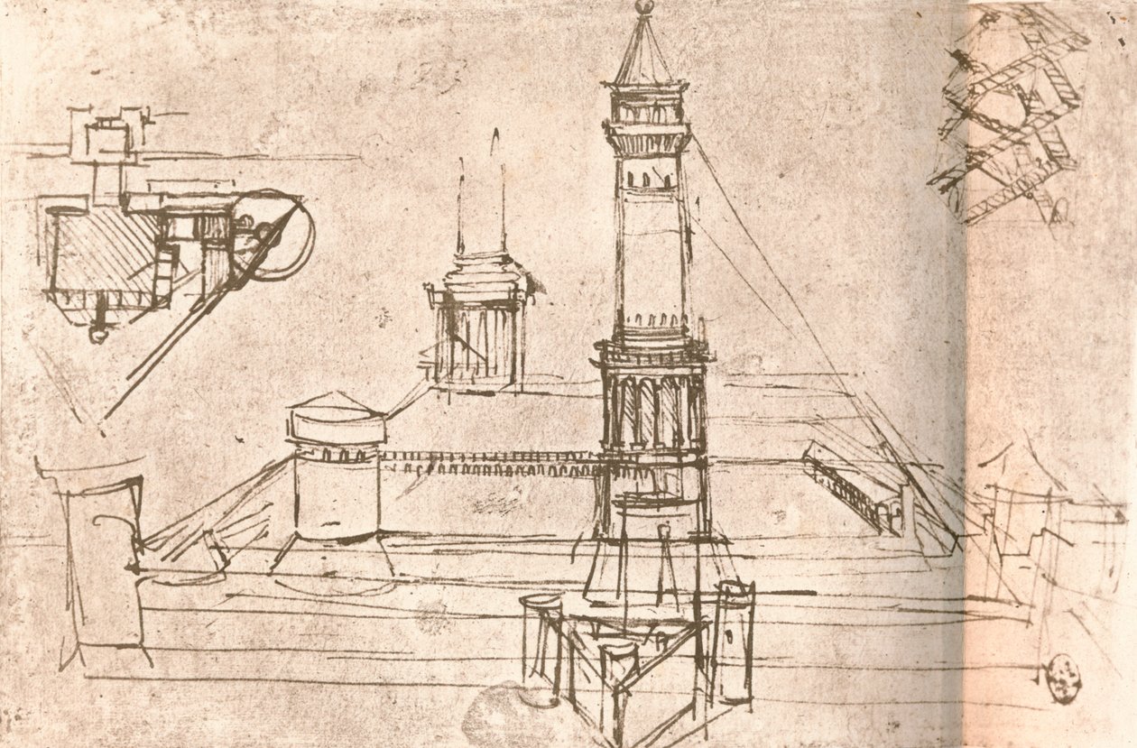 Architecture pour châteaux - Leonardo da Vinci