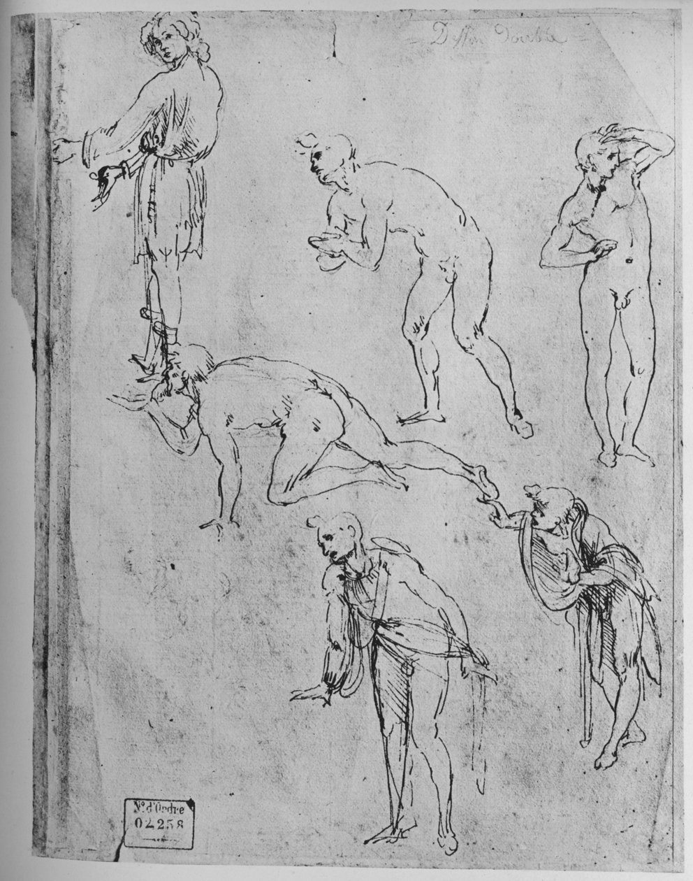 Six études de figures, 1481-1483, 1945 - Leonardo da Vinci