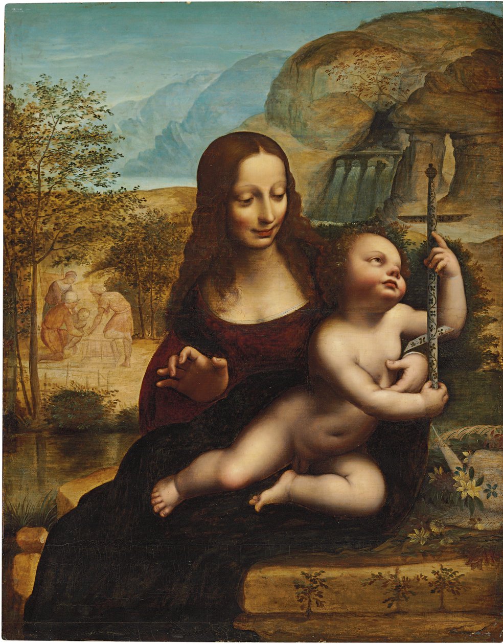 La Madone au fuseau - Leonardo da Vinci