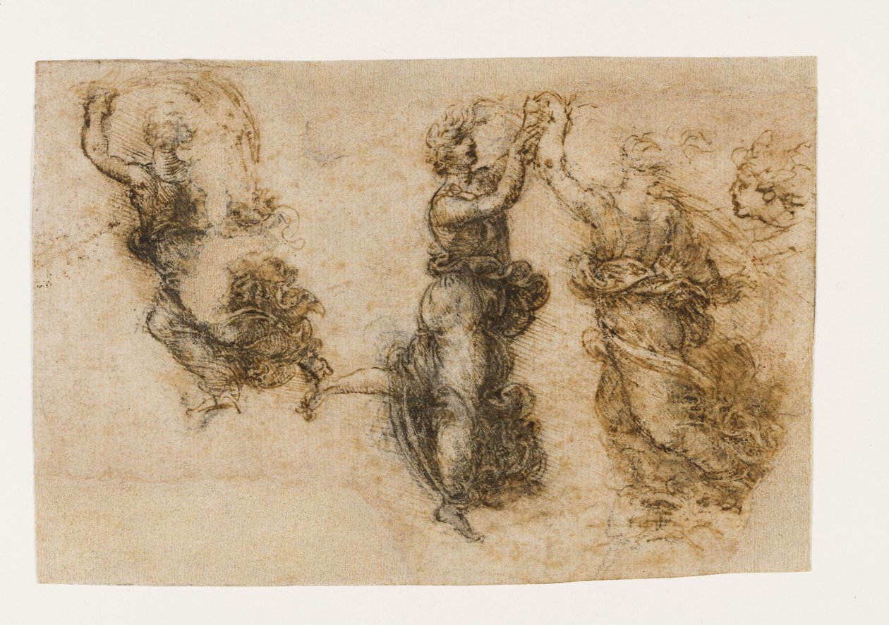 Trois figures féminines dansantes - Leonardo da Vinci