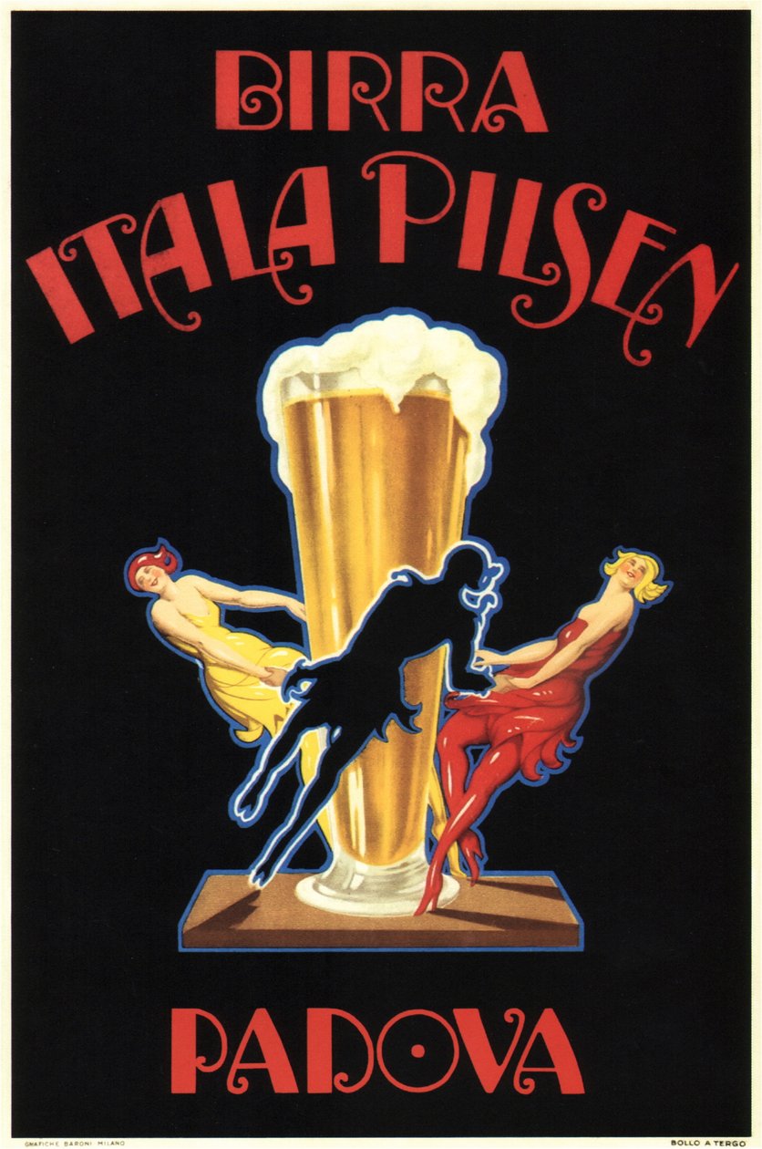 Birra Itala Pilsen (affiche) - Leonetto Cappiello