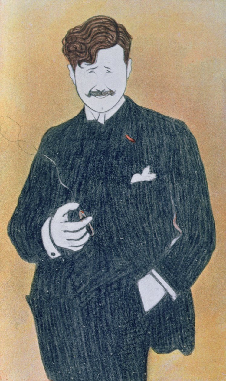 Caricature de Georges Feydeau (1862-1921) - Leonetto Cappiello