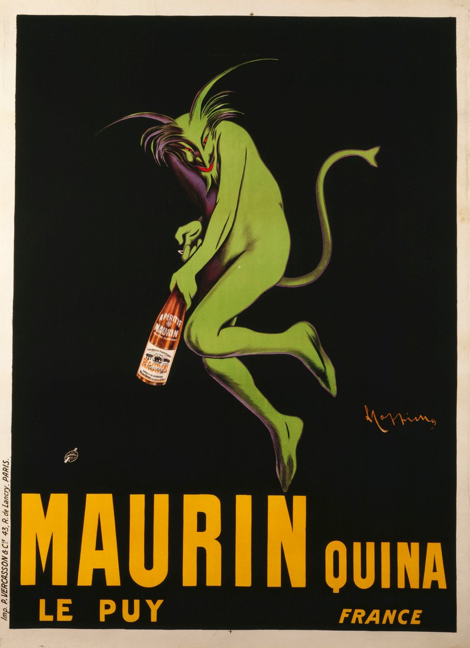 Maurin Quina, vers 1922 - Leonetto Cappiello