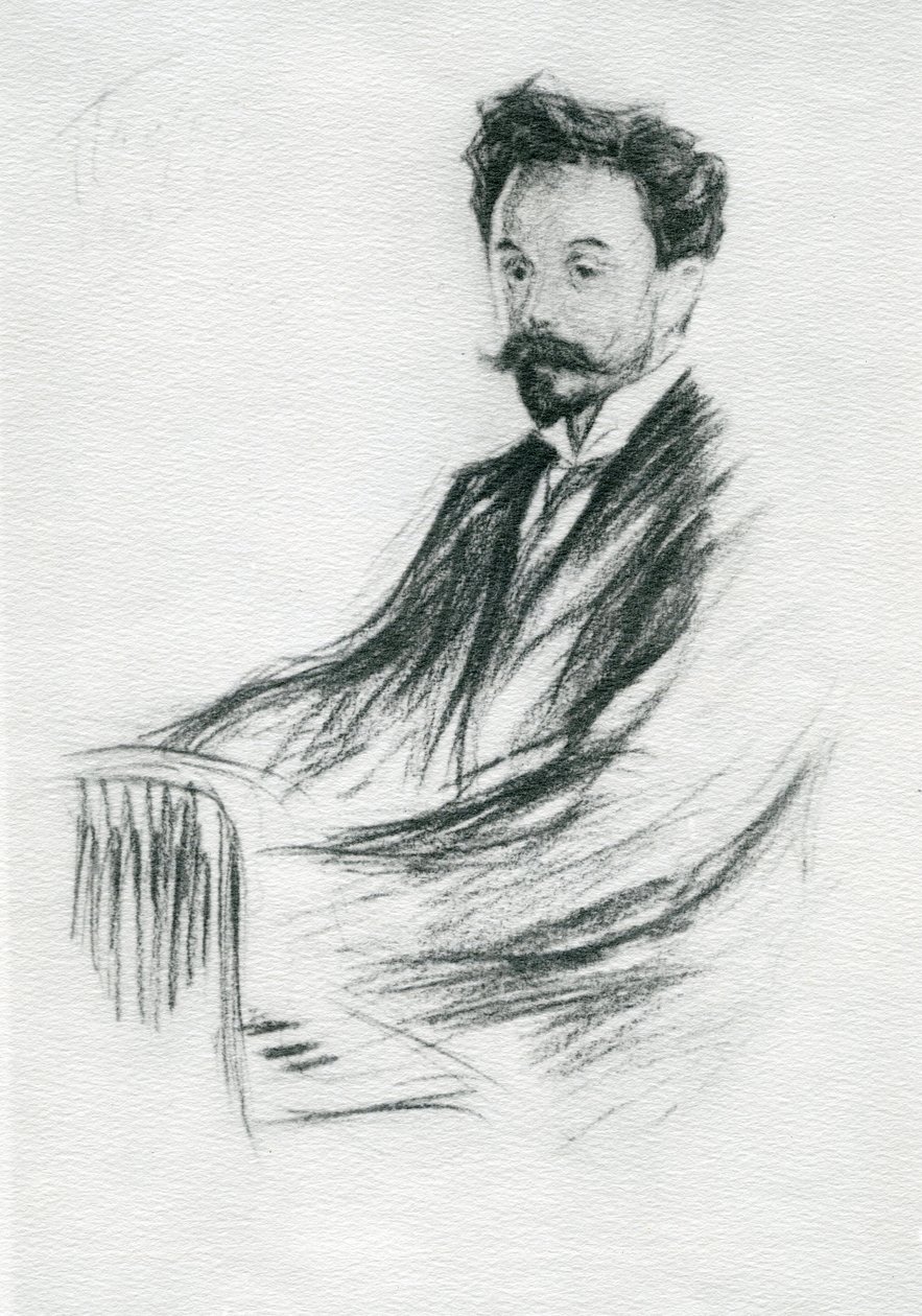 Alexandre Nikolaïevitch Scriabine, 1909 - Leonid Osipovic Pasternak