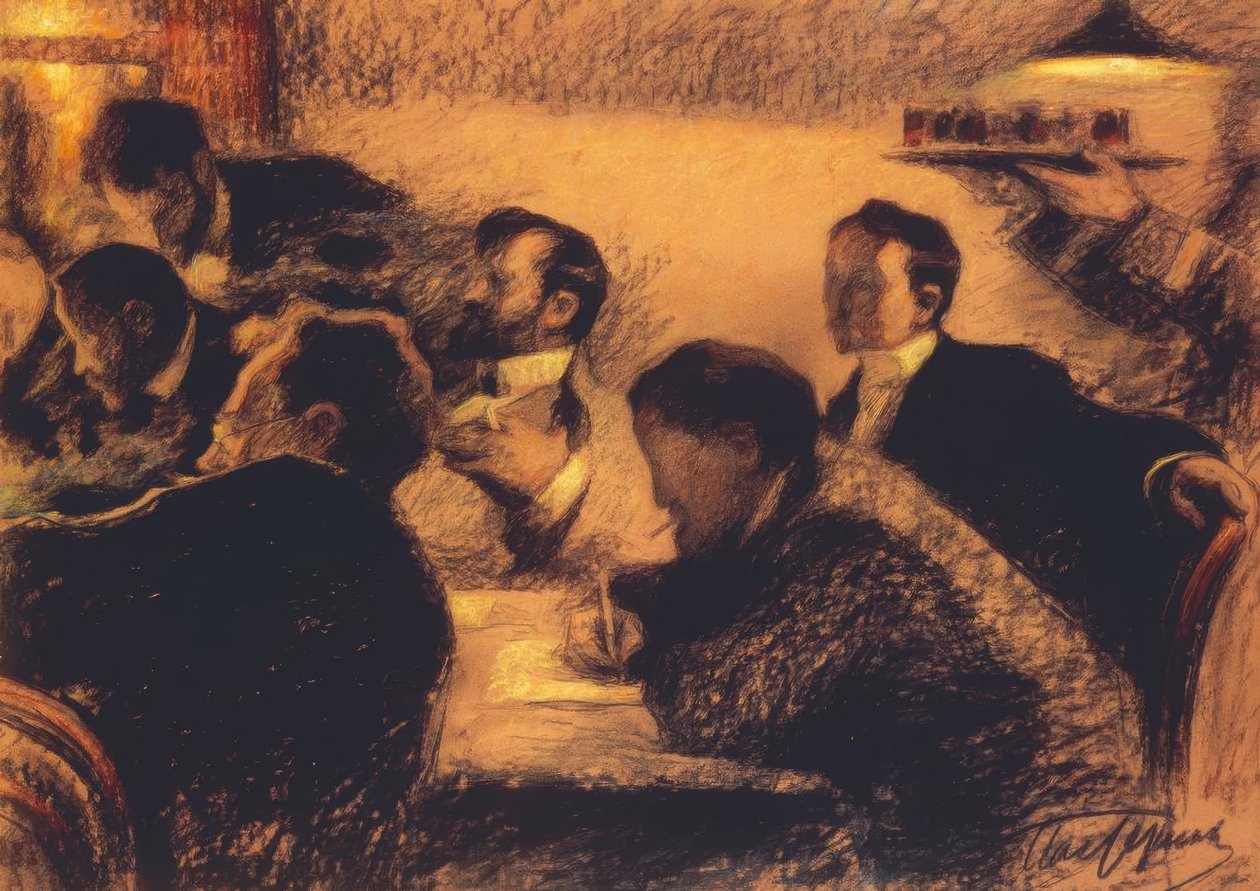 Photo de groupe - Leonid Osipovic Pasternak