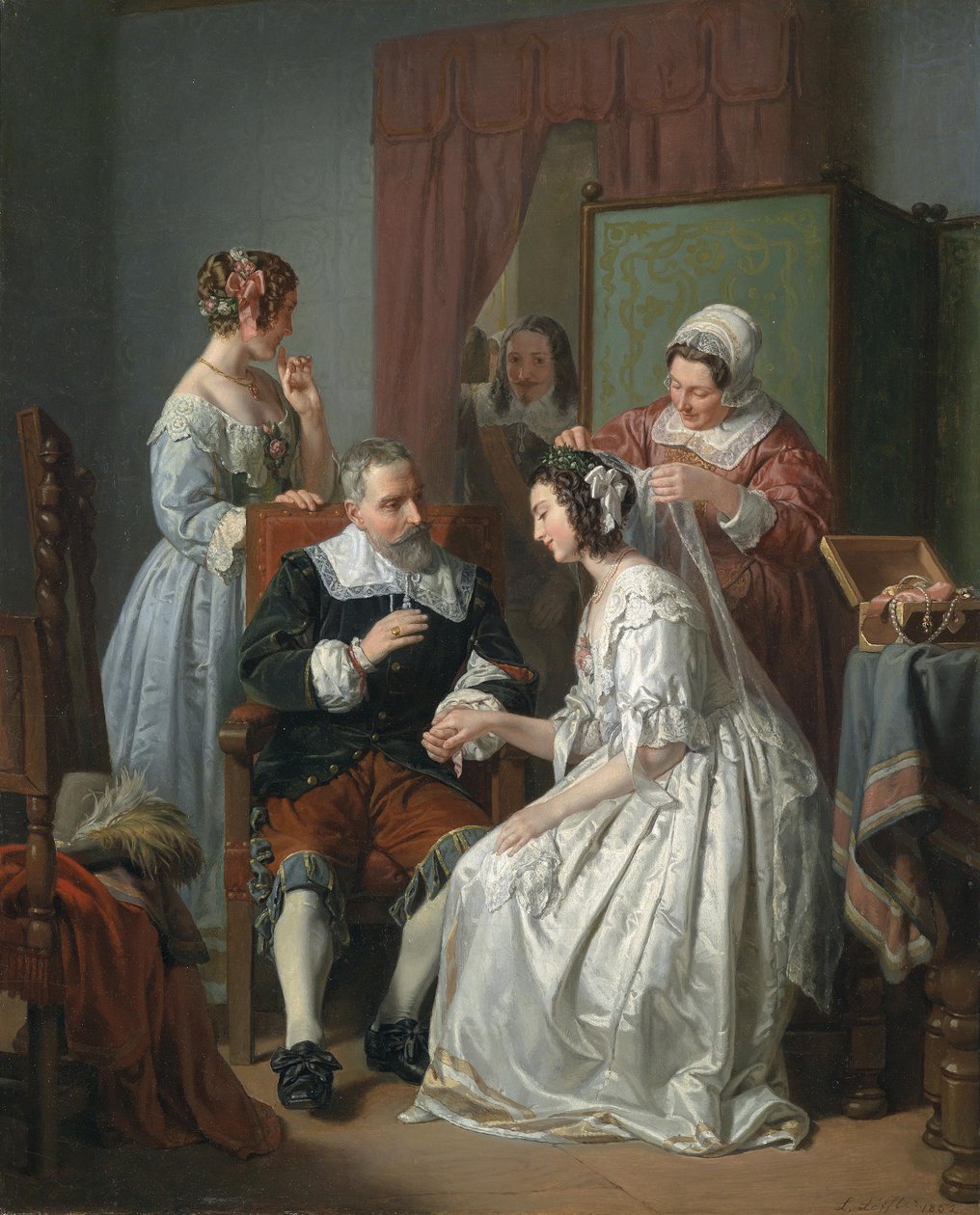 La mariée - Leopold Loeffler