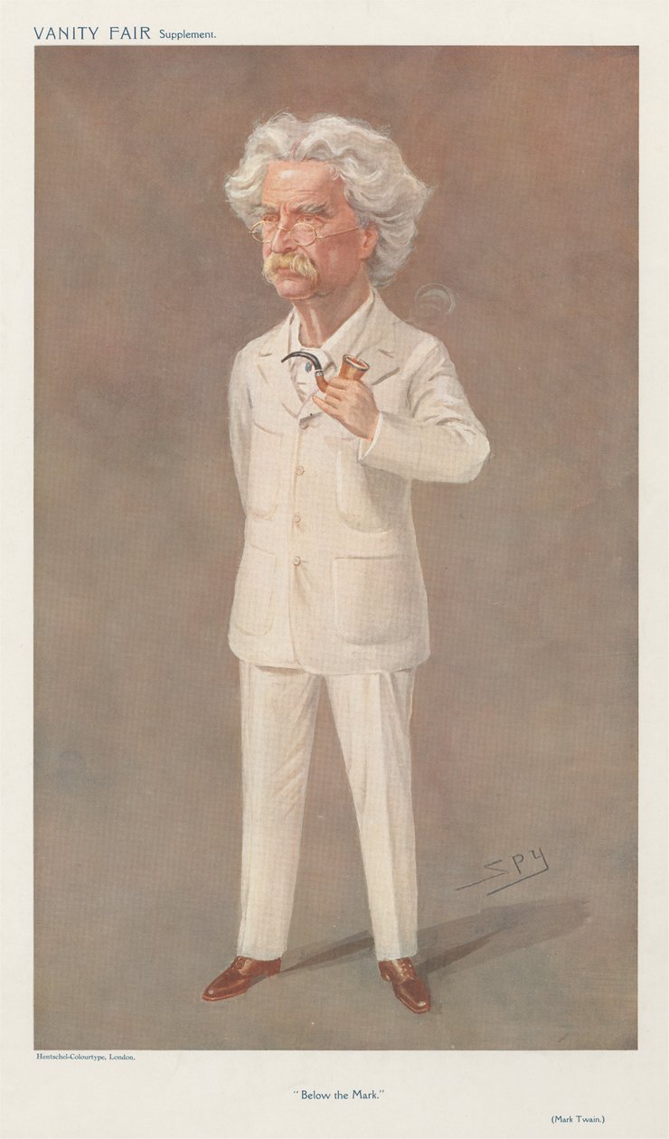 En dessous de la marque, Mark Twain - Leslie Matthew Spy Ward