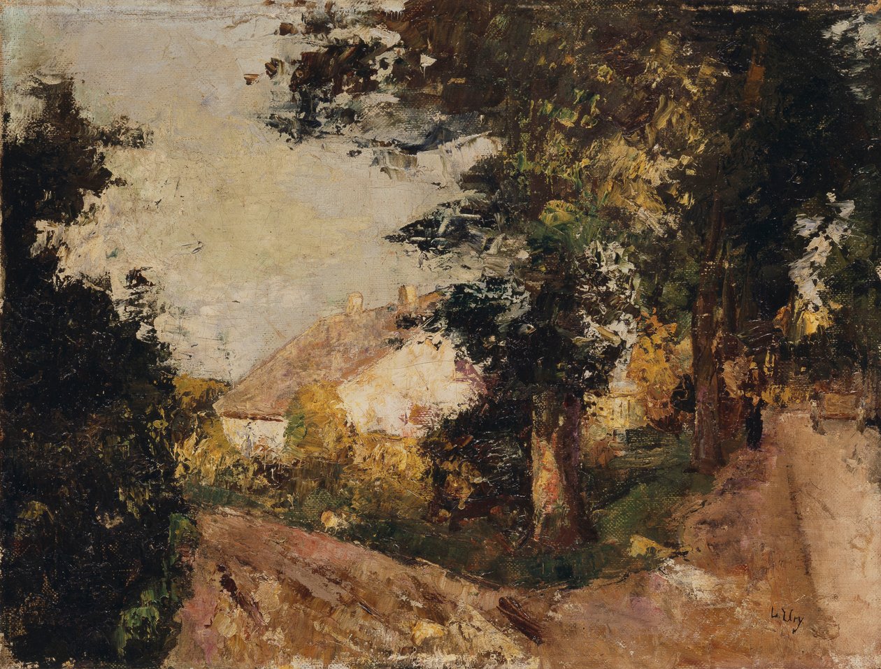 Le Village, 1885-1890 - Lesser Ury