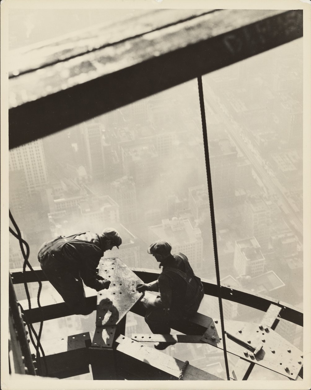 Empire State Building, New York - Lewis W. Hine