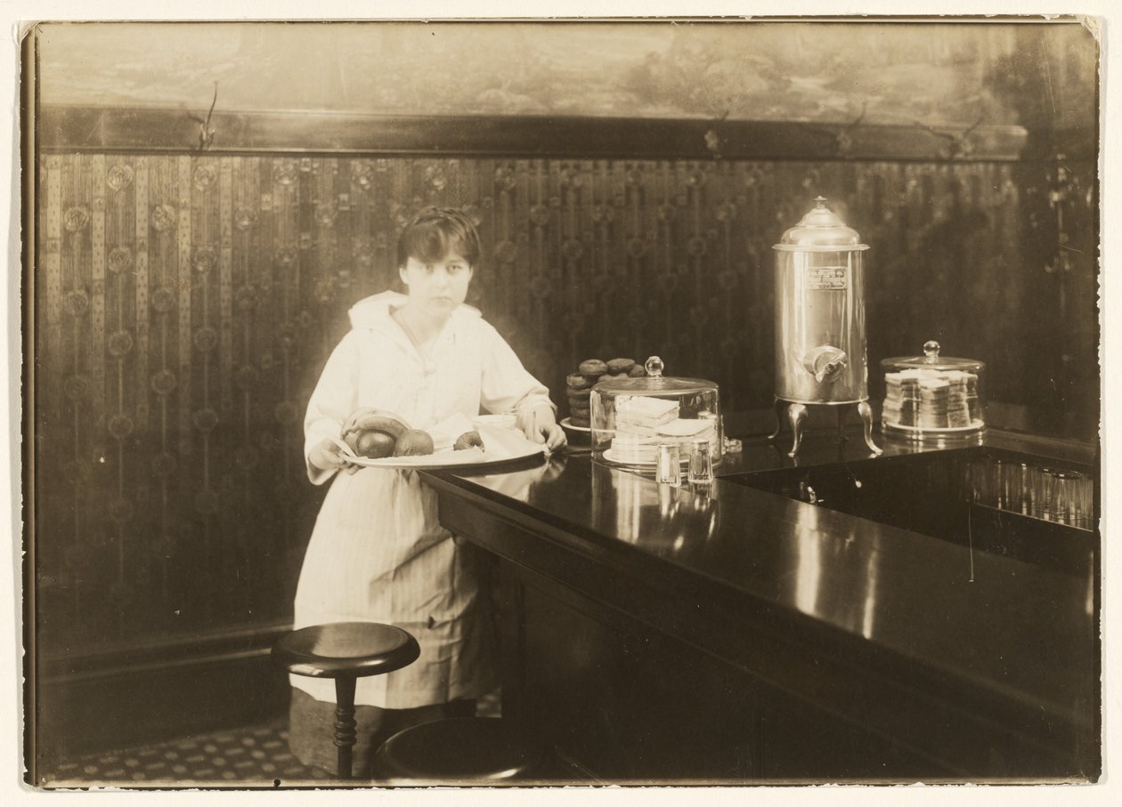 Waitress - Lewis W. Hine