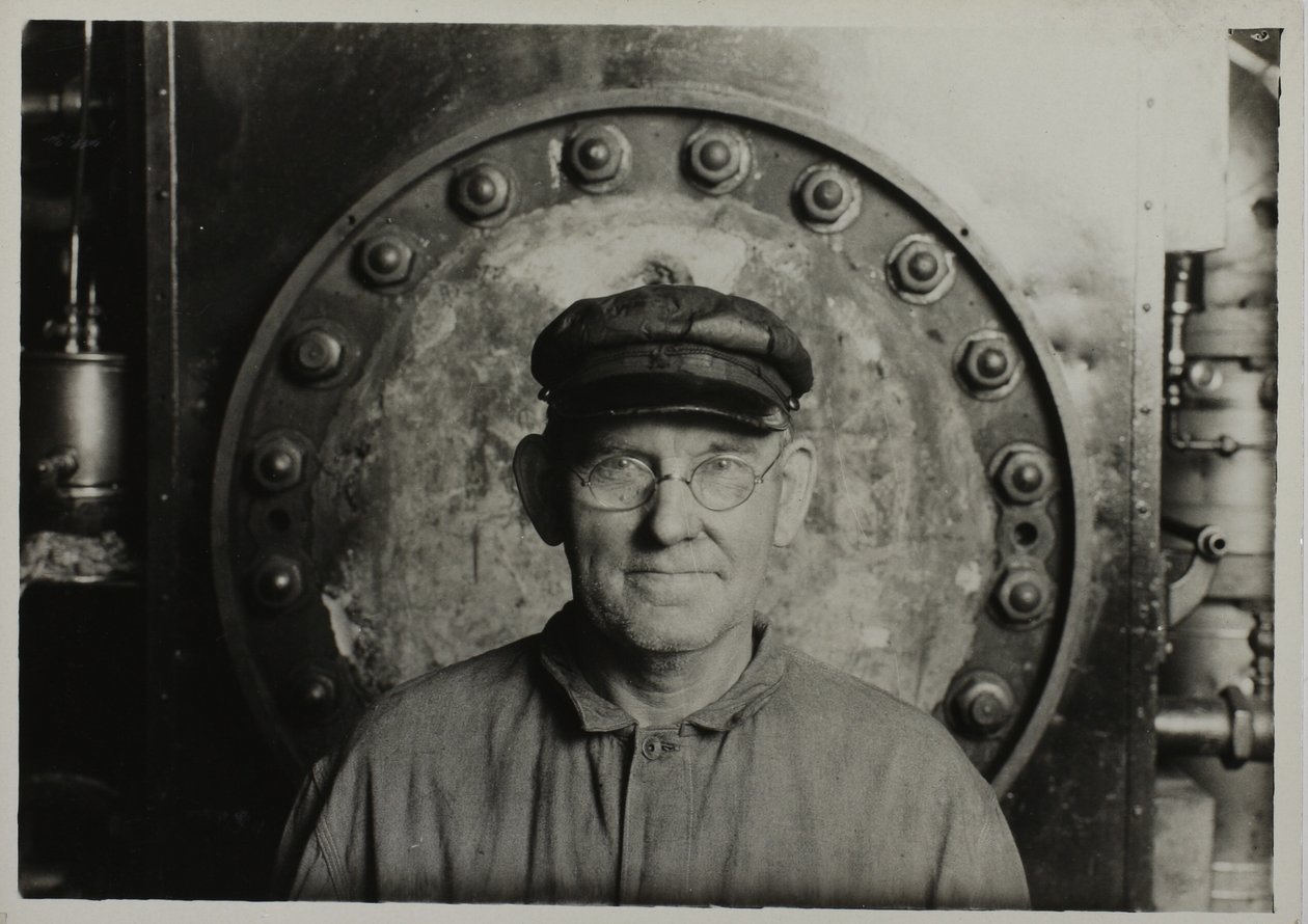 Patron dans la maison du pouvoir - Lewis Wickes Hine