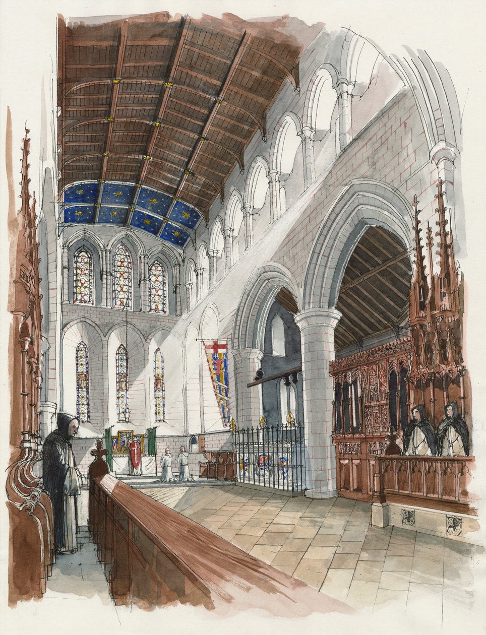 Prieuré de Lanercost, 13ème siècle, vers 2000-2010 - Liam Wales