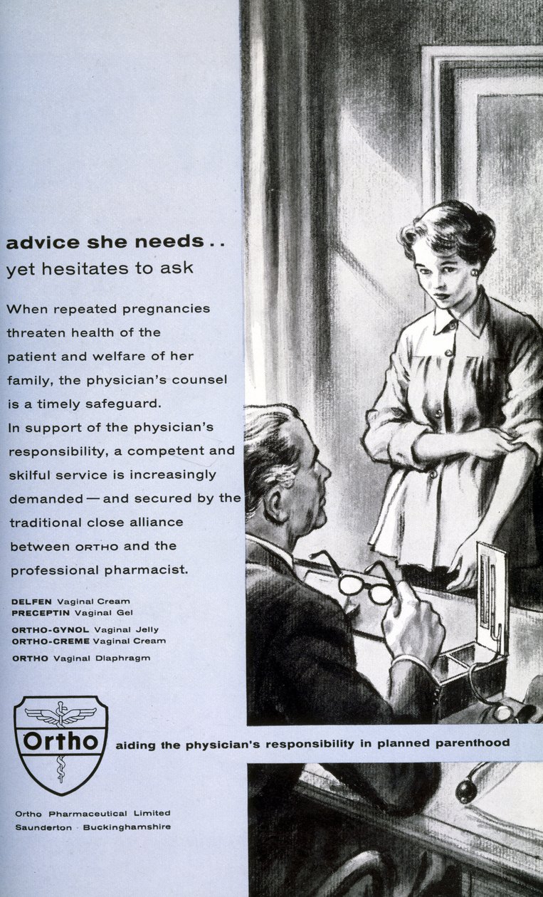 Publicité pour contraceptifs féminins : "les conseils dont elle a besoin" - Unbekannt Unbekannt