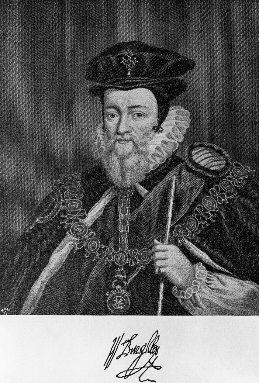 Portrait de William Cecil - Unbekannt Unbekannt