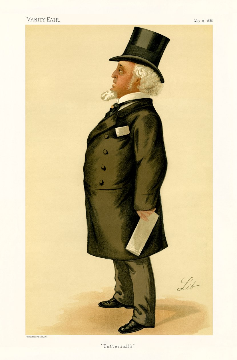 Edmund Tattersall - portrait debout - Liborio Prosperi