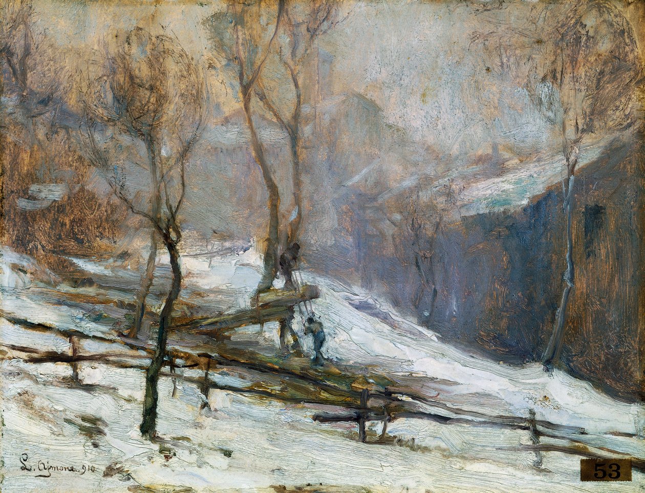 Neige (Impression) - Lidio Ajmone