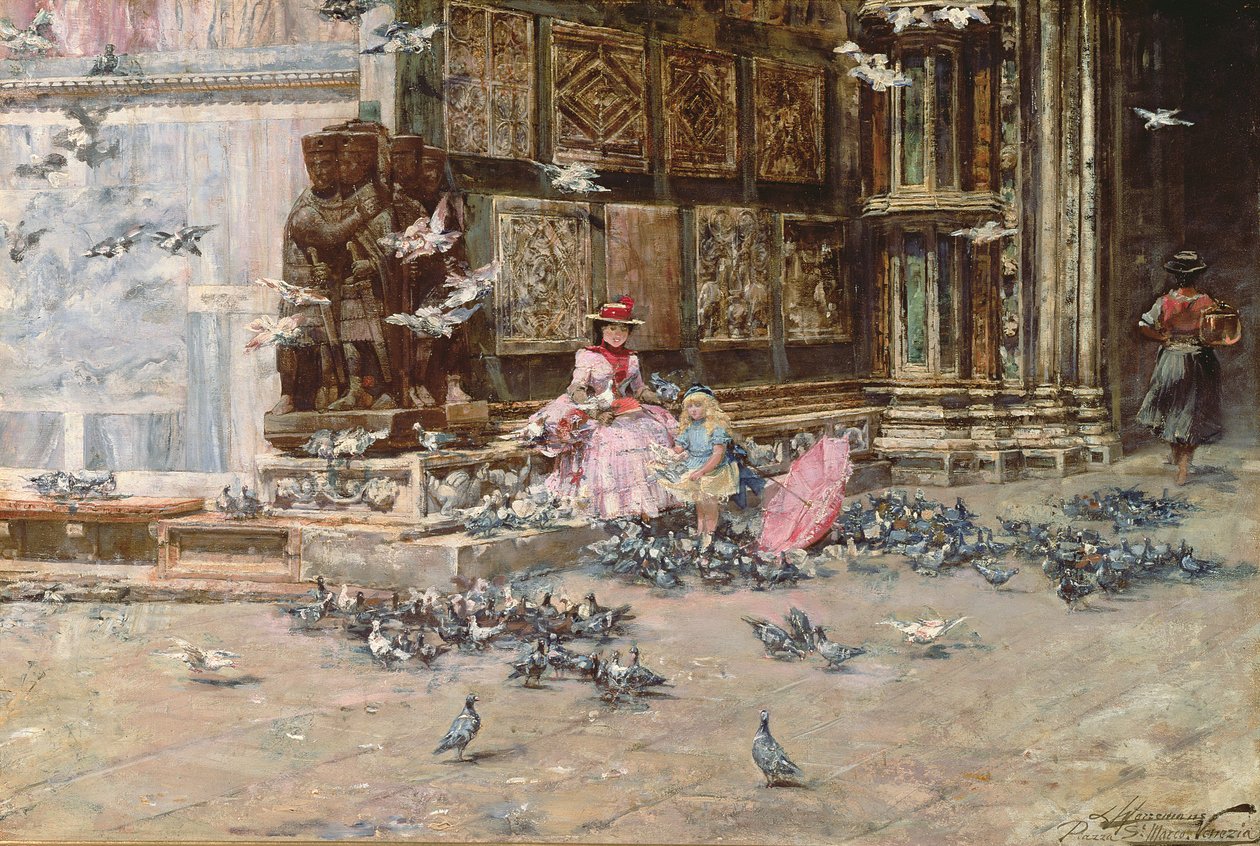 Nourrir les pigeons - Lievan Herremans