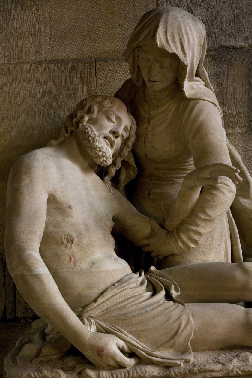 Pietà (détail) - Ligier Richier