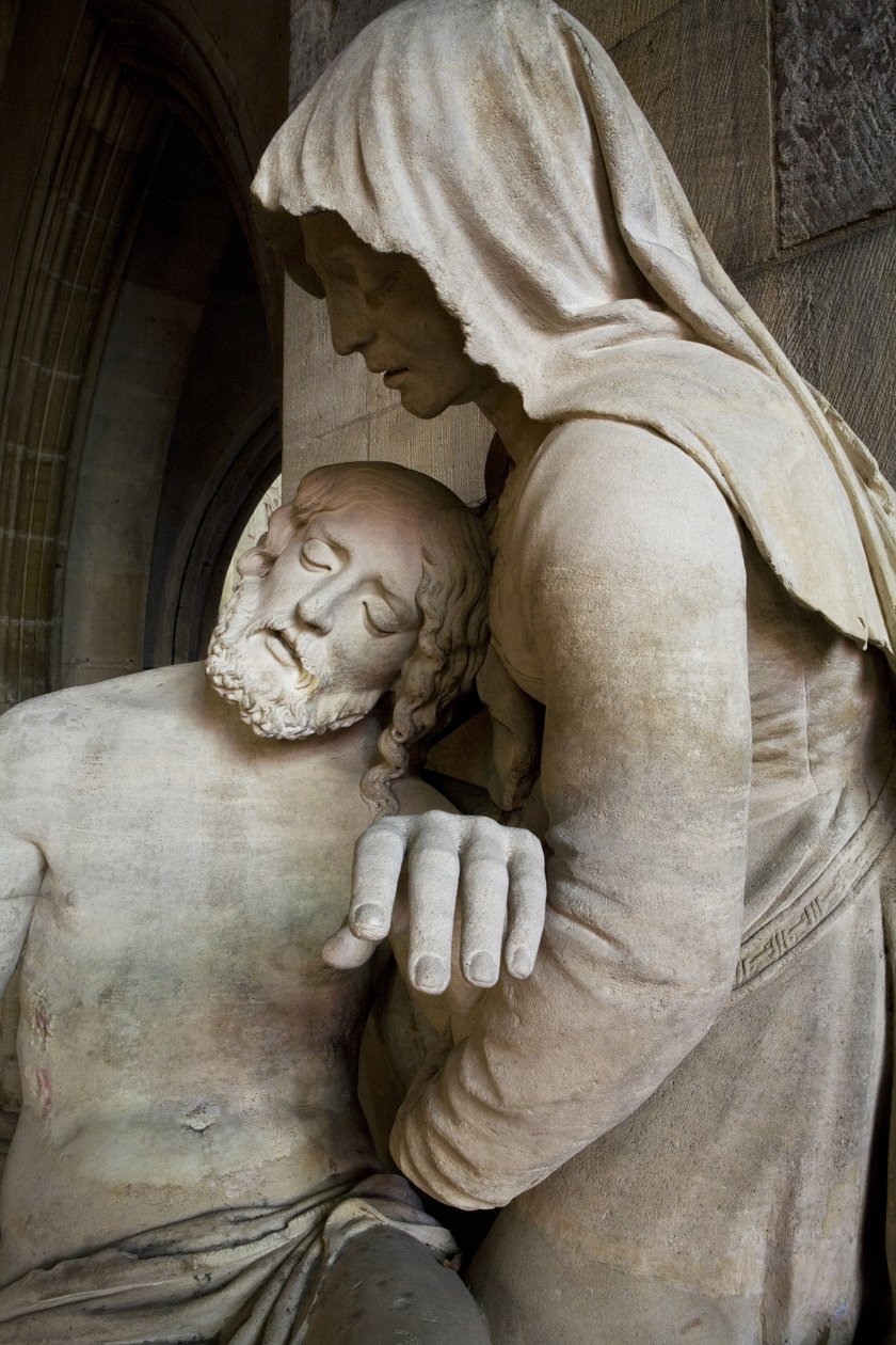 Pietà (détail) - Ligier Richier
