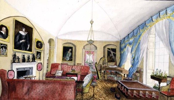 Le salon, Aynhoe - Lili Cartwright