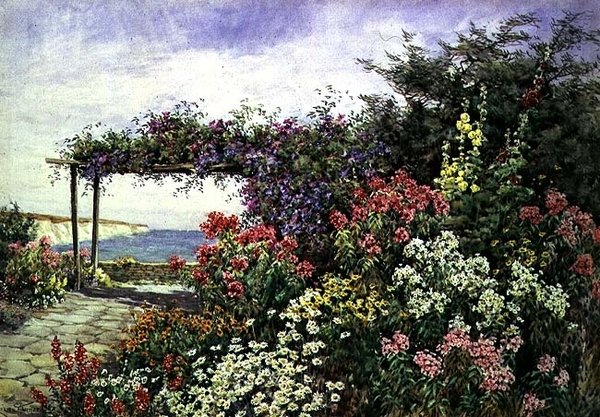 La Bordure Fleurie, Sussex - Lilian Stannard