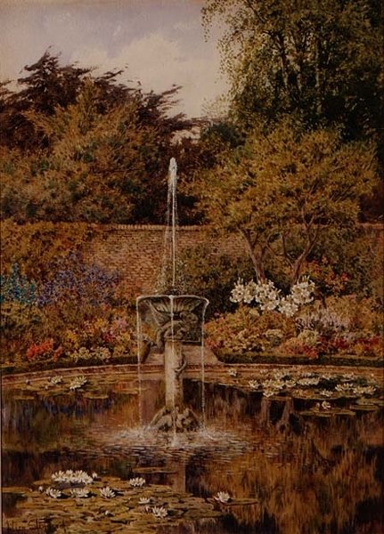 Un vieux jardin aquatique - Lilian Stannard