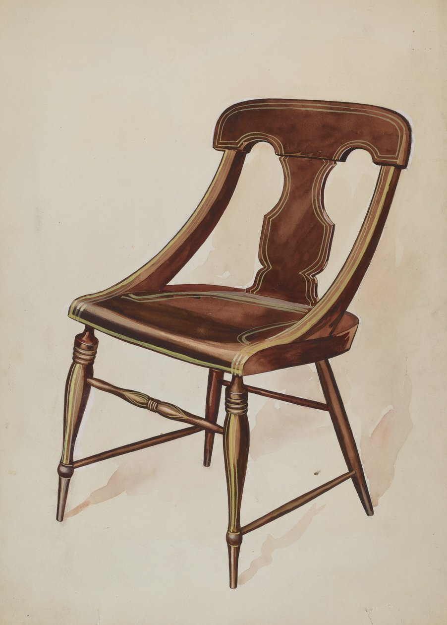 Chaise, vers 1937 - Lillian Causey