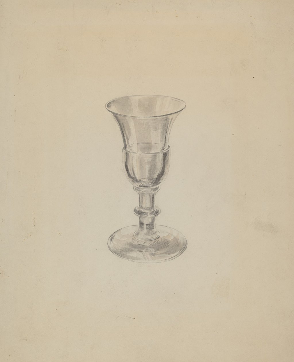 Verre, vers 1936 - Lillian Causey