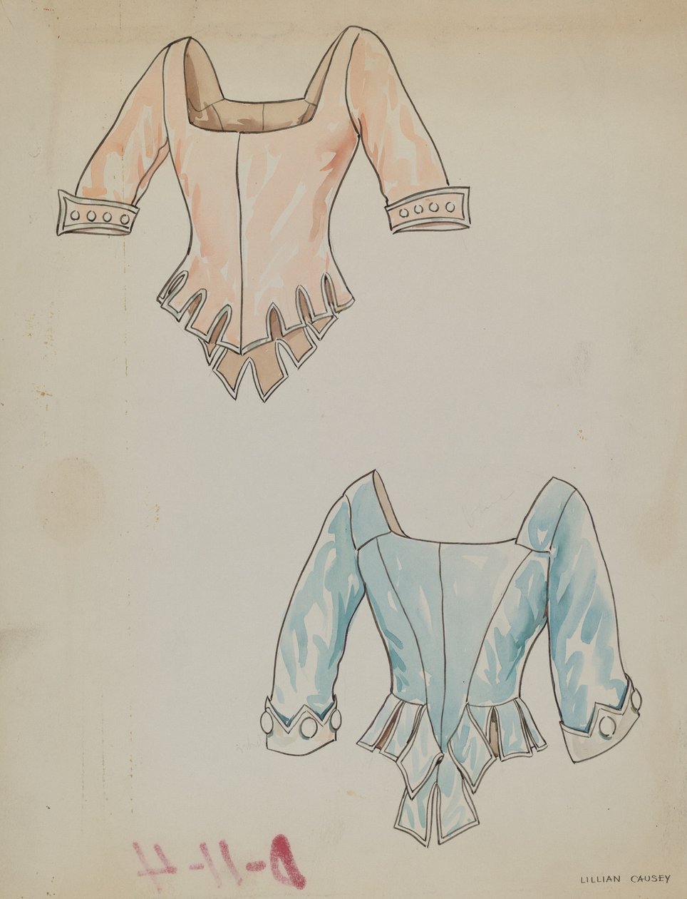 Corsage en satin - Lillian Causey