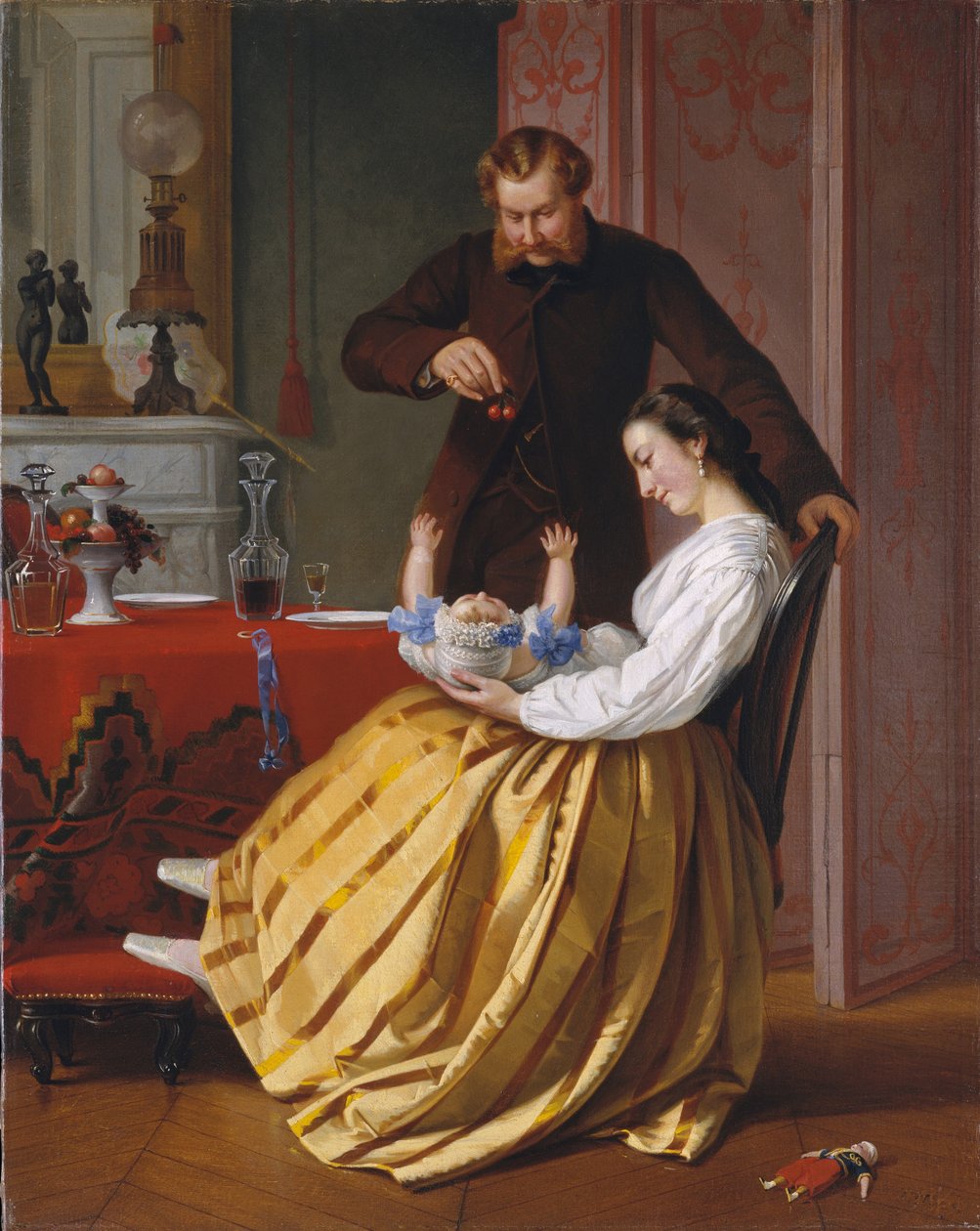 Conversation Piece, vers 1851-52 - Lilly Martin Spencer