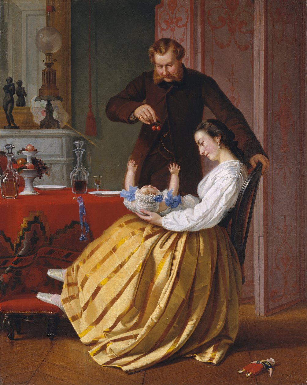 Scène de conversation - Lilly Martin Spencer