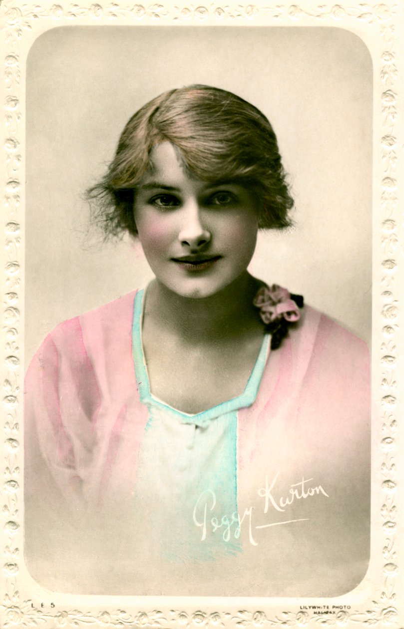 Peggy Kurton, actrice, début du 20ème siècle - Lilywhite Photo