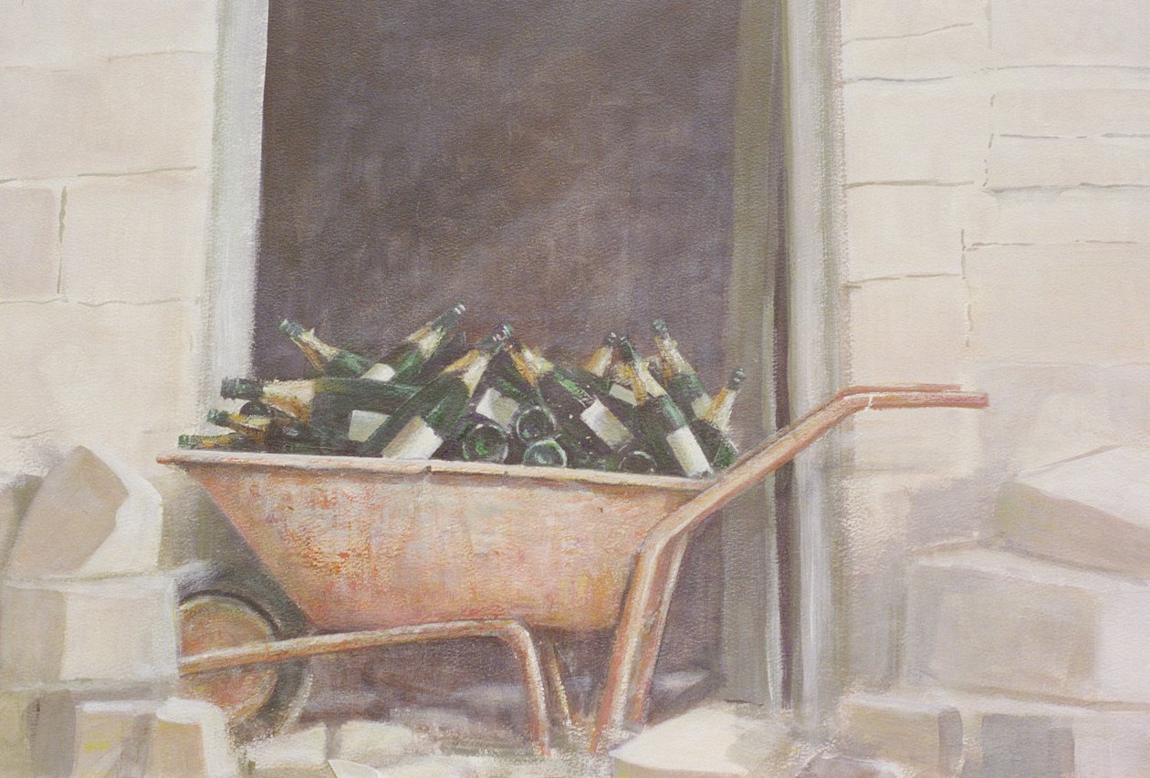 Brouette de champagne, 1985 - Lincoln Seligman
