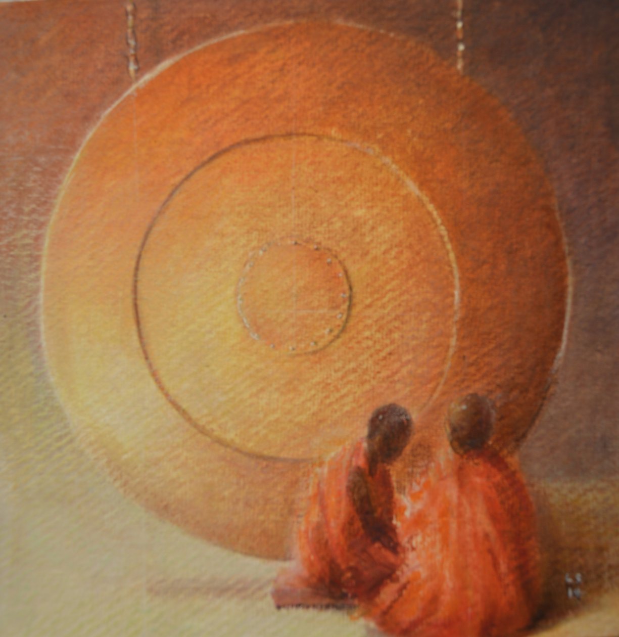 Moine, gong et élève - Lincoln Seligman