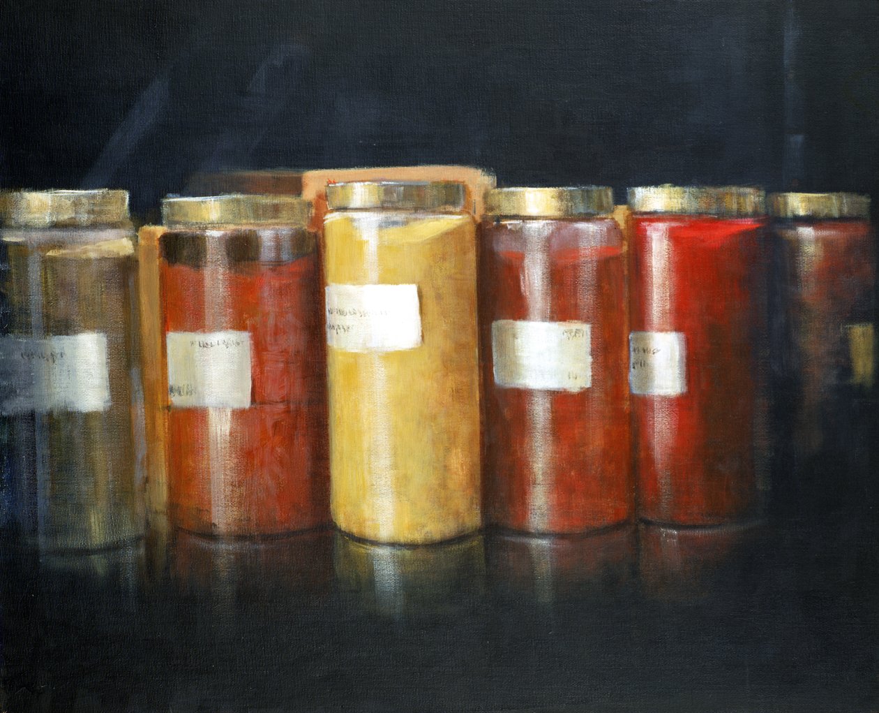 Pots de pigment - Lincoln Seligman