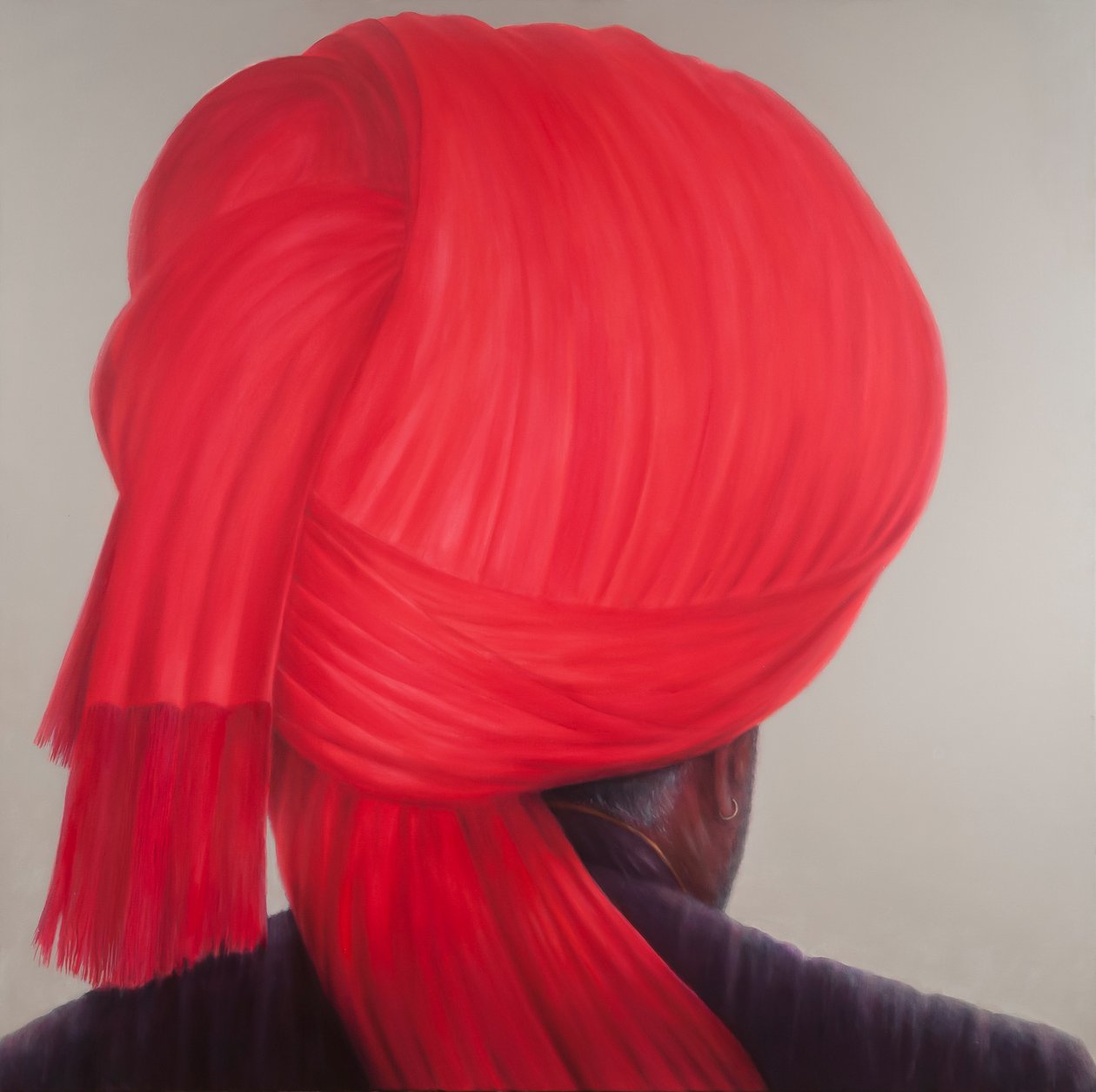 Turban rouge, 2012 - Lincoln Seligman