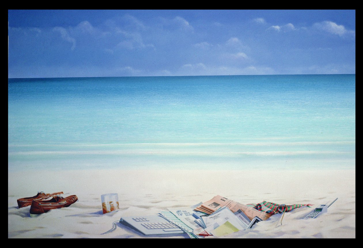 Soleil, sable et argent II - Lincoln Seligman
