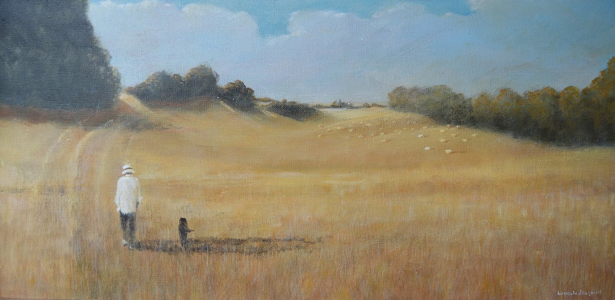 Promenade de chien, Holwell - Lincoln Seligman