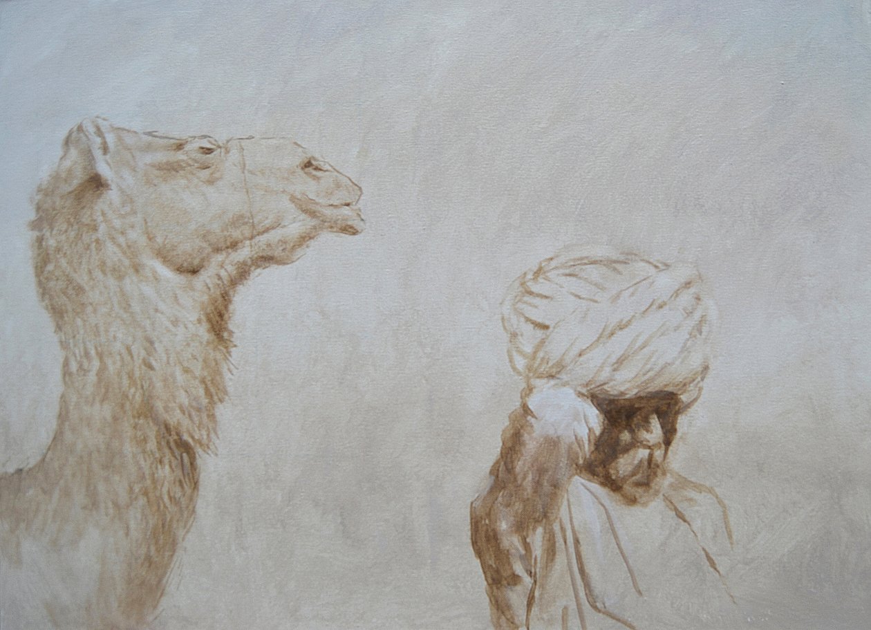 Rabari menant un chameau - Lincoln Seligman