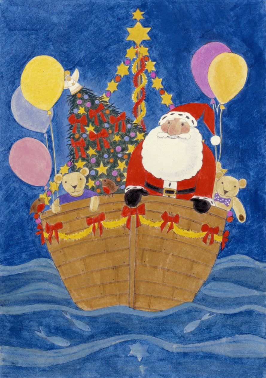 Le Bateau du Père Noël - Linda Benton
