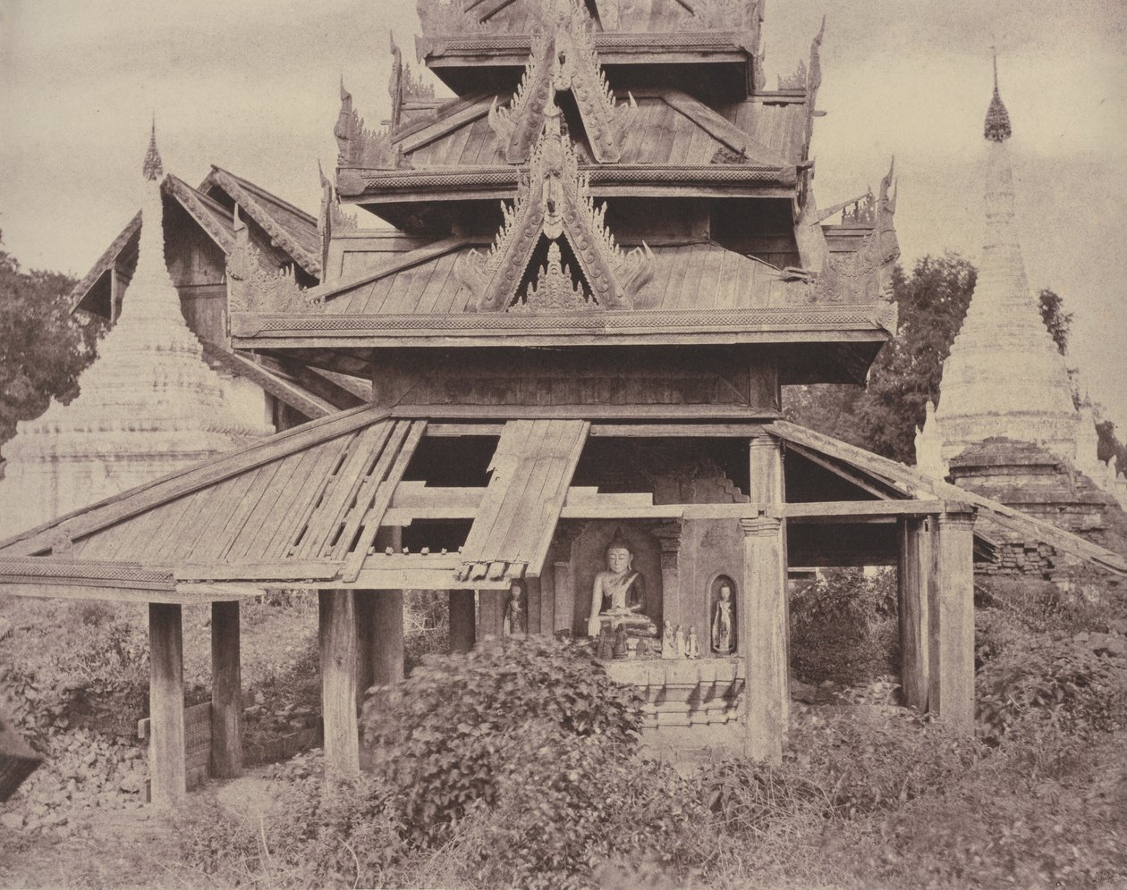 Tsagain Myo : Tazoung en ruines - Linnaeus Tripe