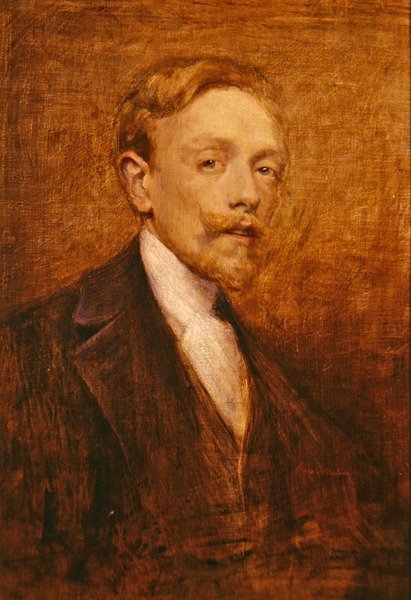 Autoportrait, 1900 - Lino Selvatico