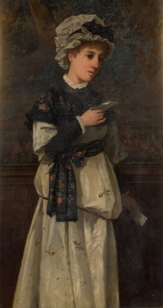 Fille avec une lettre - Lionel J. Cowen