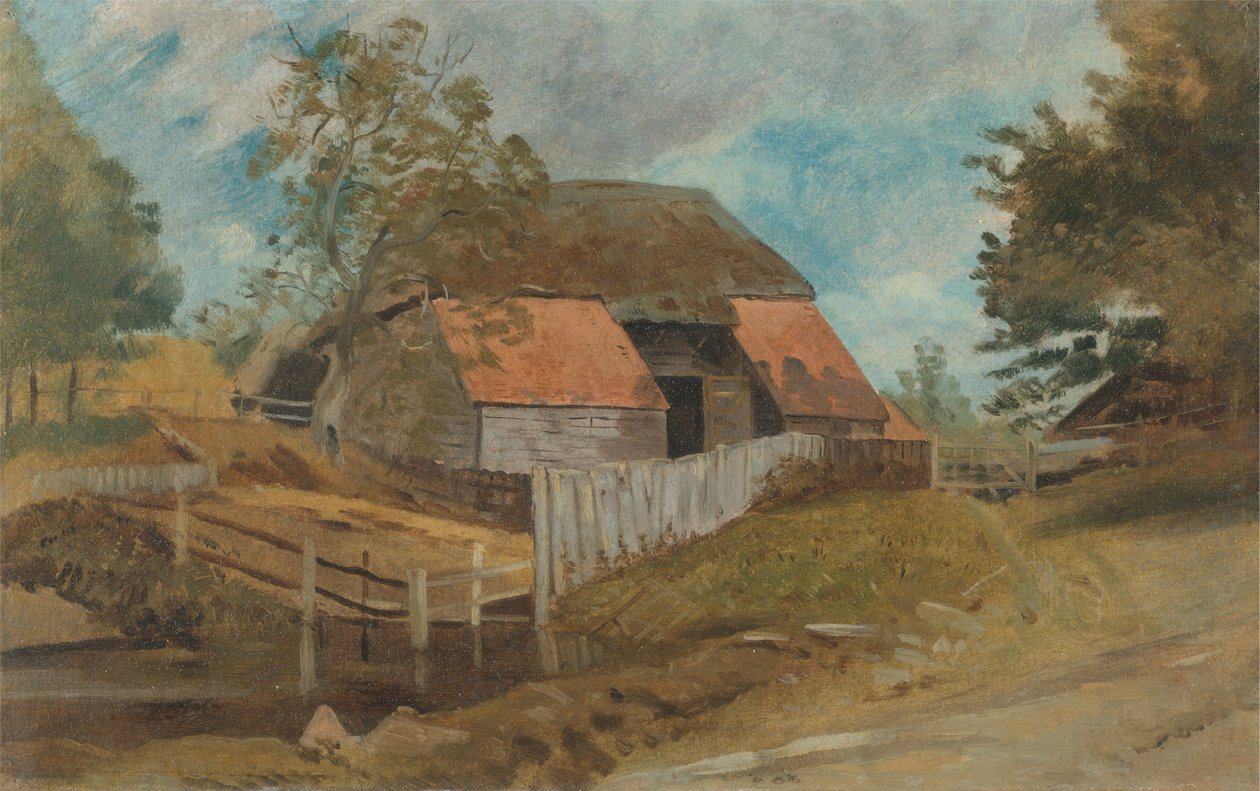 Vieille grange - Lionel Constable