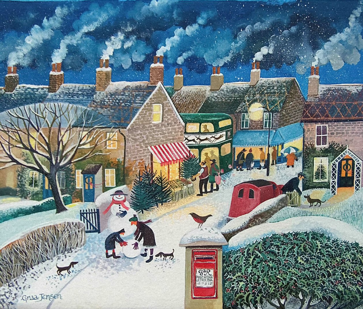 Poste de Noël - Lisa Graa Jensen